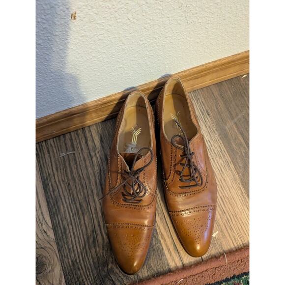 Yanko Semi brogue light brown size 4.5 - Picture 2 of 9